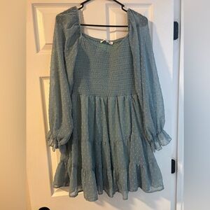 Altar'd State Clip Dot Dress